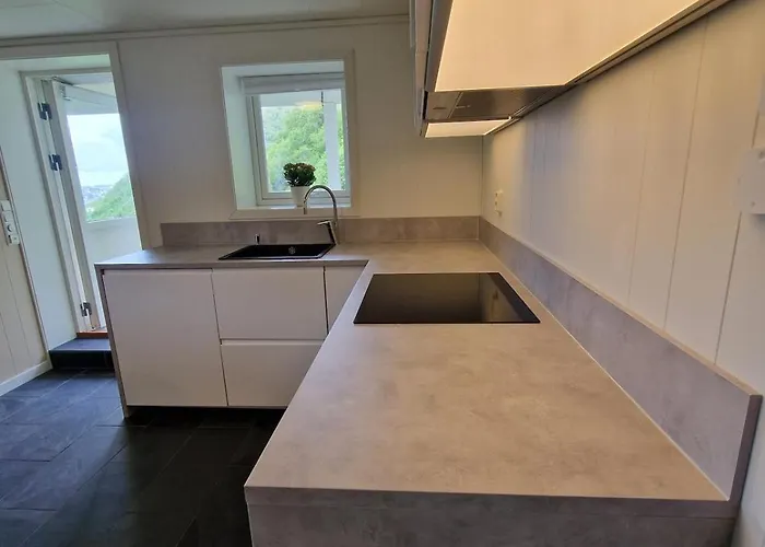 Cozy Flat With View And 15 Min From 卑爾根